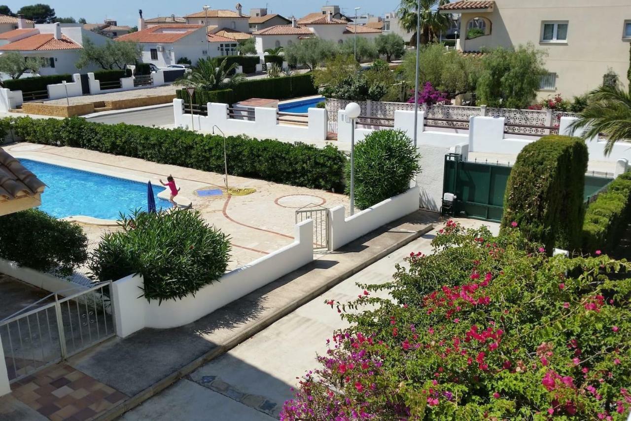 Fantastico Duplex Con Piscina -4 Personas- Apartment L'Ampolla Luaran gambar
